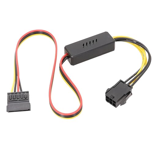 Amazon.co.jp: 6ピンからSATAハードドライブ電源ケーブルSATA電源